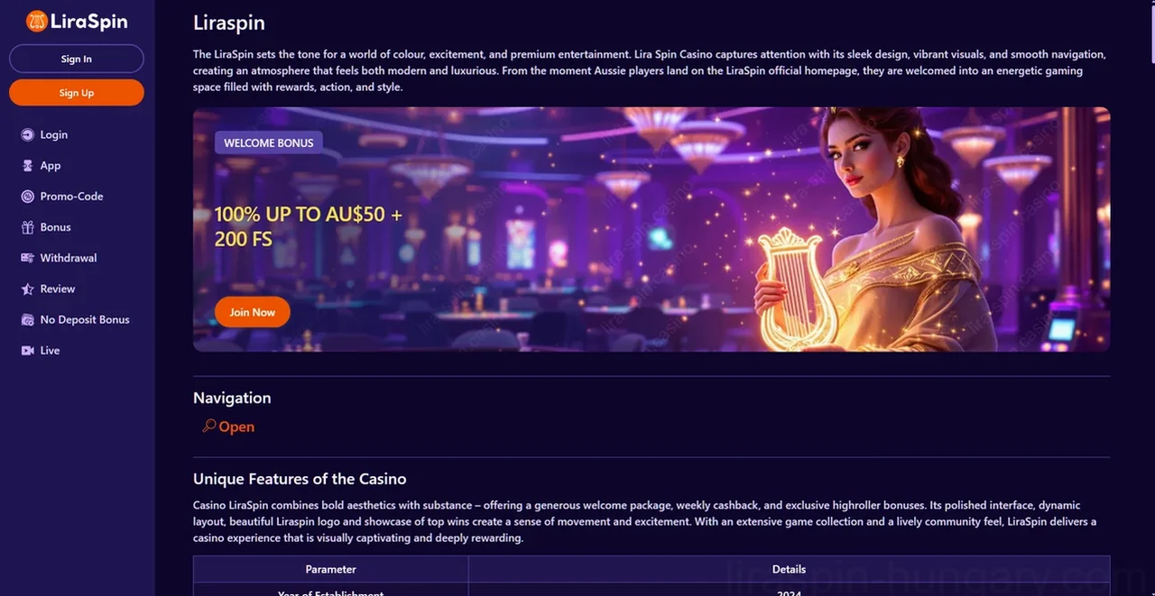 Liraspin Casino Casino