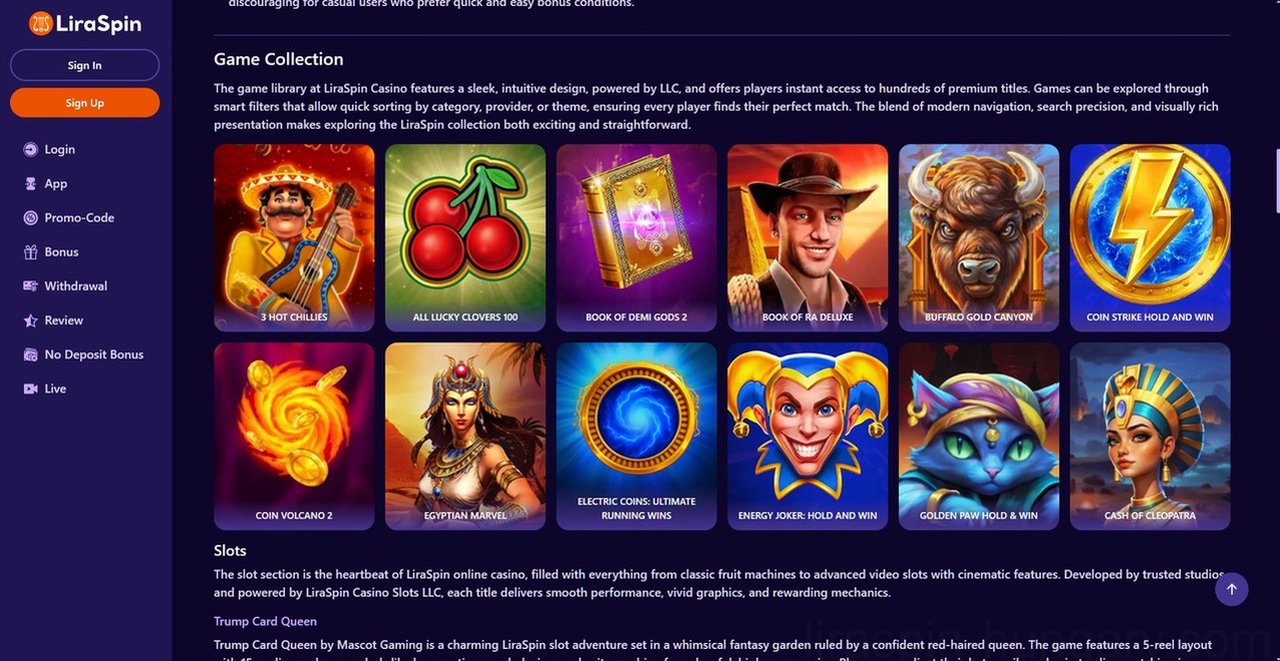 Liraspin Casino Casino